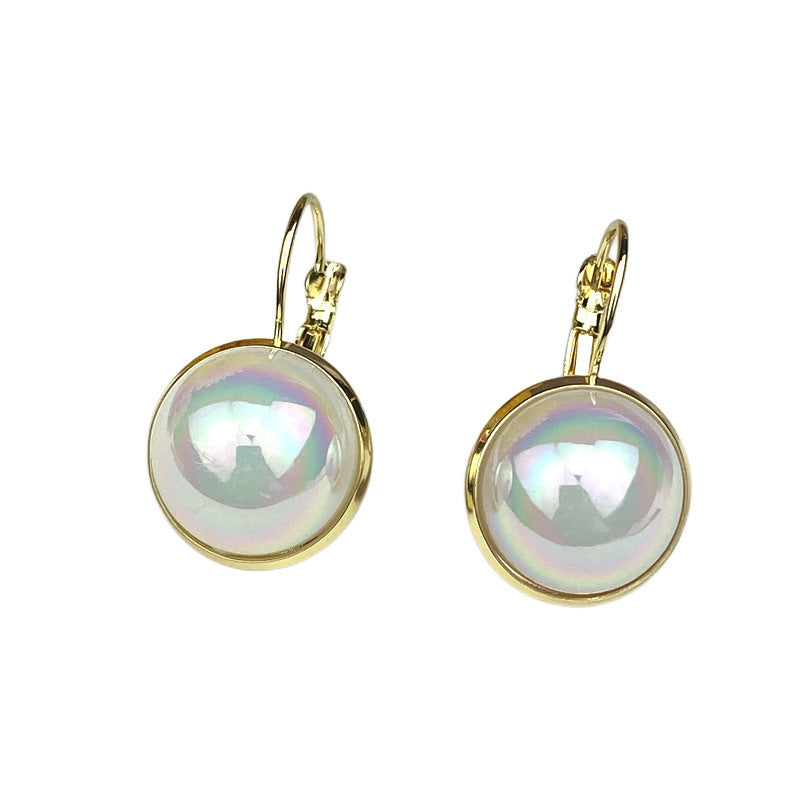 Mermaid Pearl Ear Clip Design Anti-lost Female