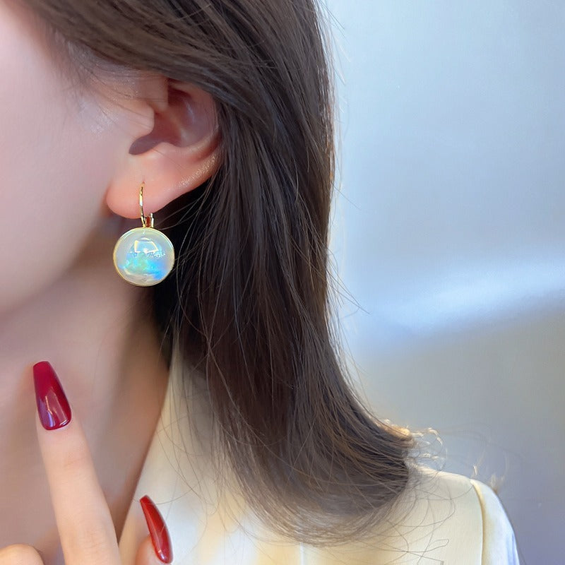 Mermaid Pearl Ear Clip Design Anti-lost Female