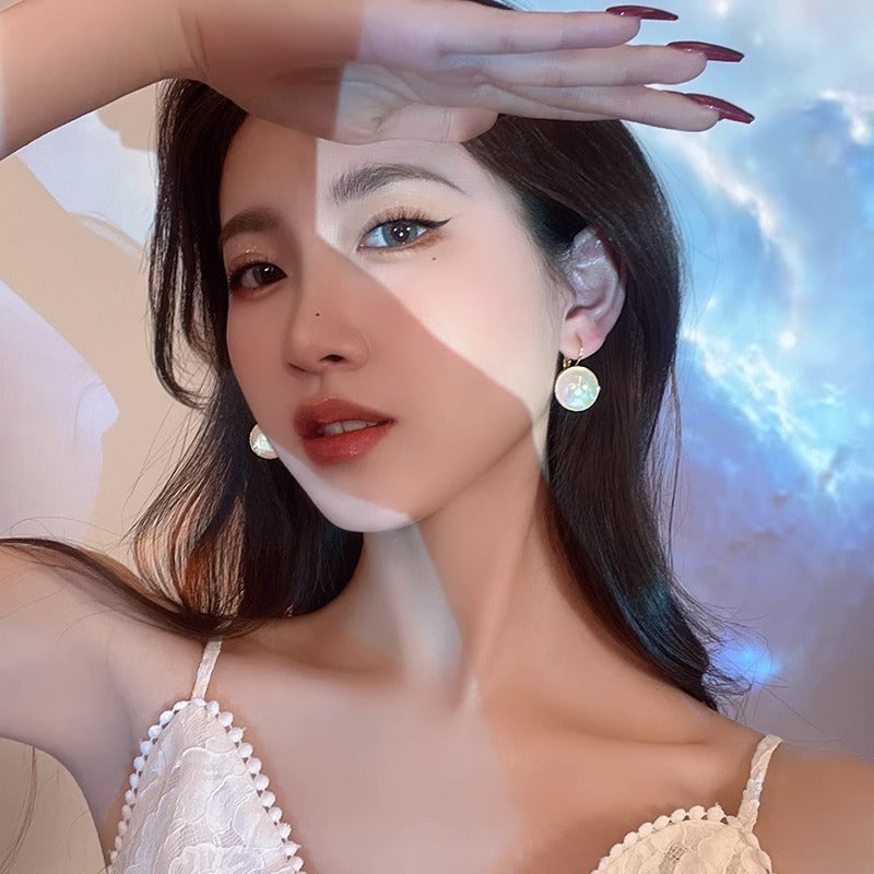 Mermaid Pearl Ear Clip Design Anti-lost Female